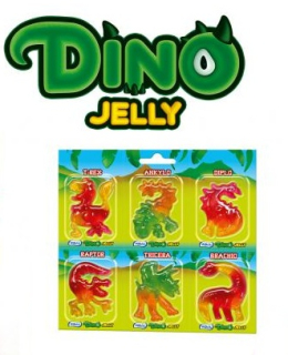 Želé VIDAL DINO dinosaurus 6x 11 g - 6-ti pack - VÝPRODEJ !!! DMT: 10/2025